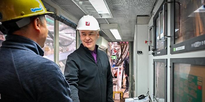 Сергей Собянин дал старт проходке тоннеля Бирюлевской линии метро