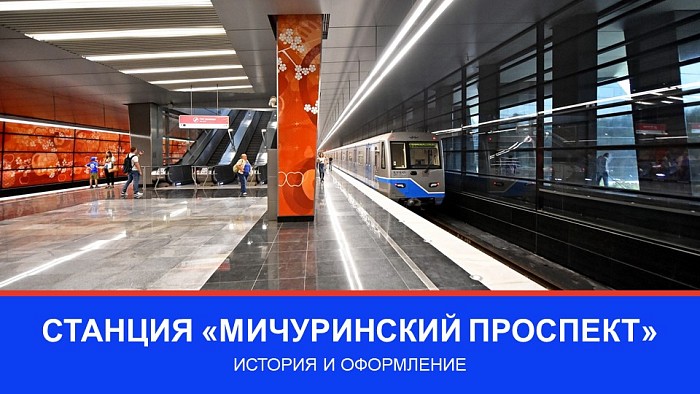 Объекты "МИПСТРОЙ 1": станция "Мичуринский проспект"