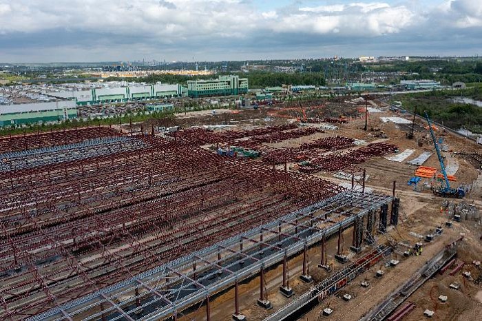 Андрей Бочкарёв: Строящееся электродепо «Южное» готово почти на треть